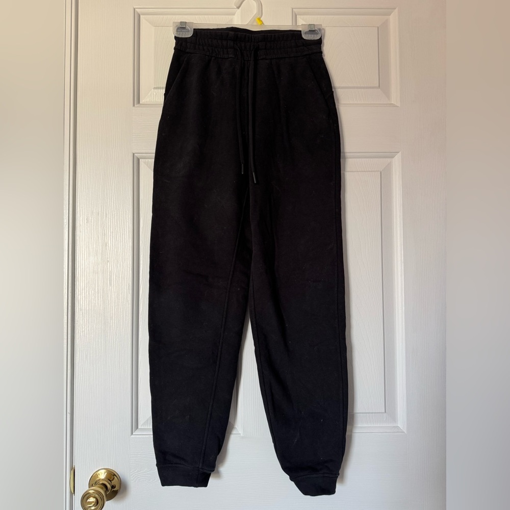 lululemon athletica Black Track Pants / Joggers
